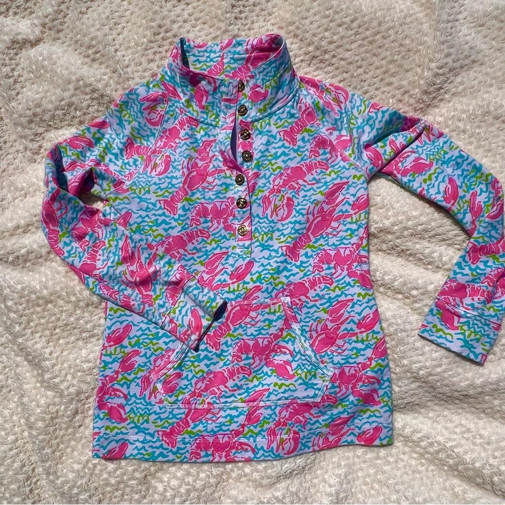 Lilly Pulitzer Pop Up Lobstah Roll Captain Popover - Picture 6 of 8